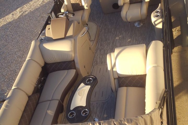 a group of flyers on a table