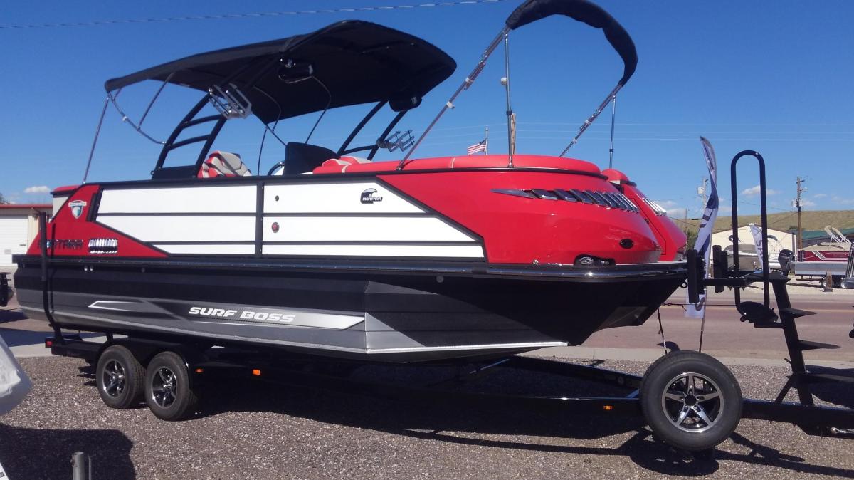 a boat parked on the side of a road